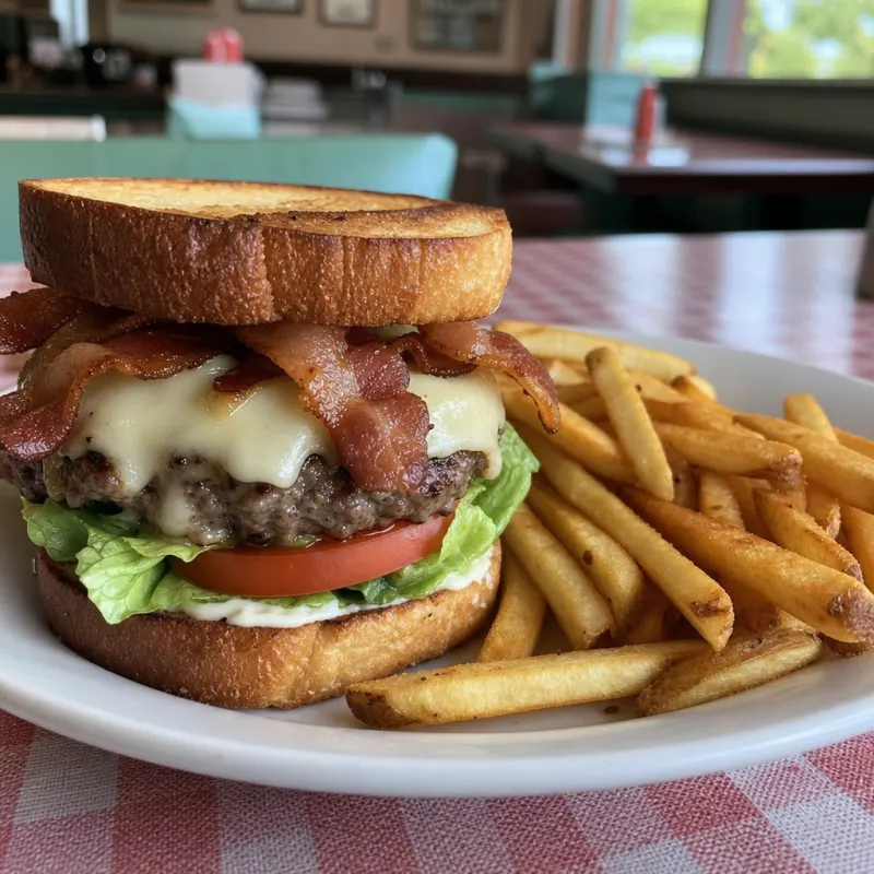 Bacon & Swiss Burger