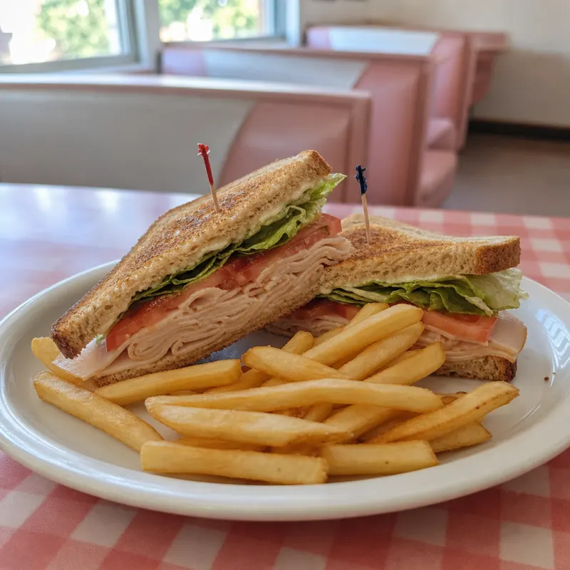 Cold Ham or Turkey Sandwich