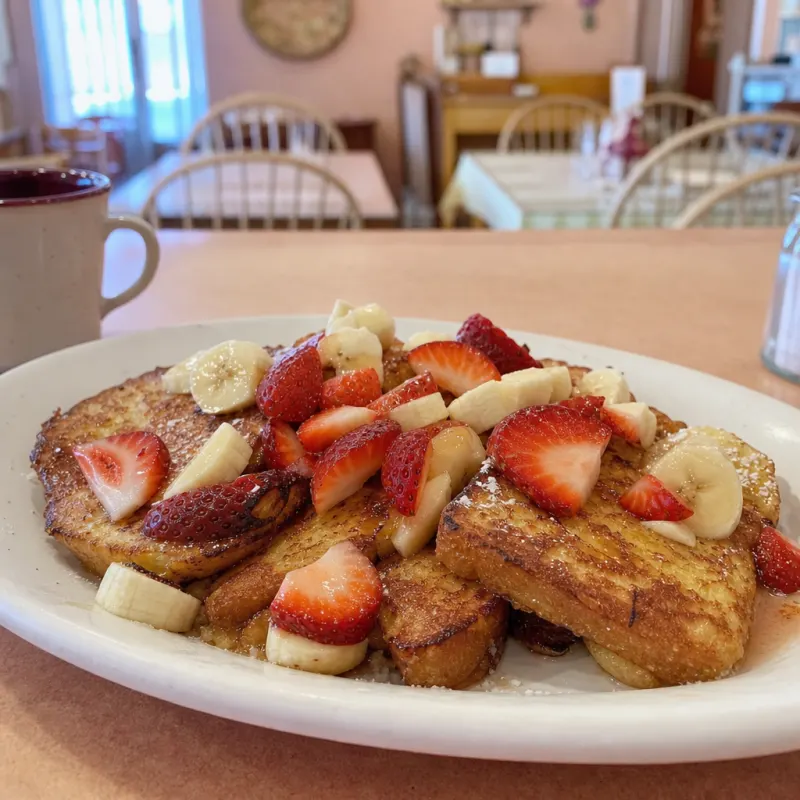 French Toast with Fresh Fruit