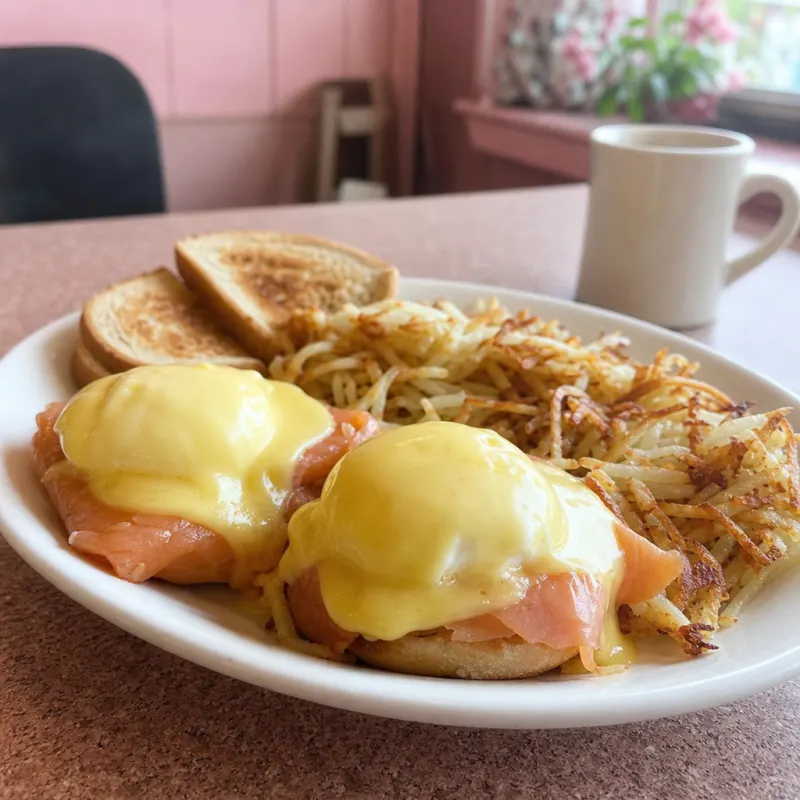 Salmon & Eggs Benedict